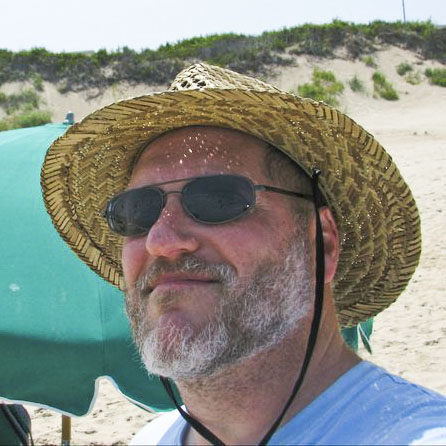 DSP on the beach in the Outer Banks
