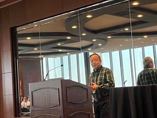 Dr. Mao gave a keynote talk